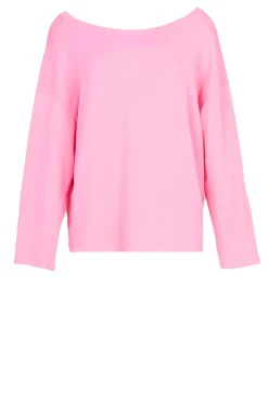 Soft Oversized Sweater Hapylife | Pink... | American Vintage | Little Soho