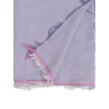 Soft Scarf With Frills Saar | Purple... | Moment Amsterdam | Little Soho