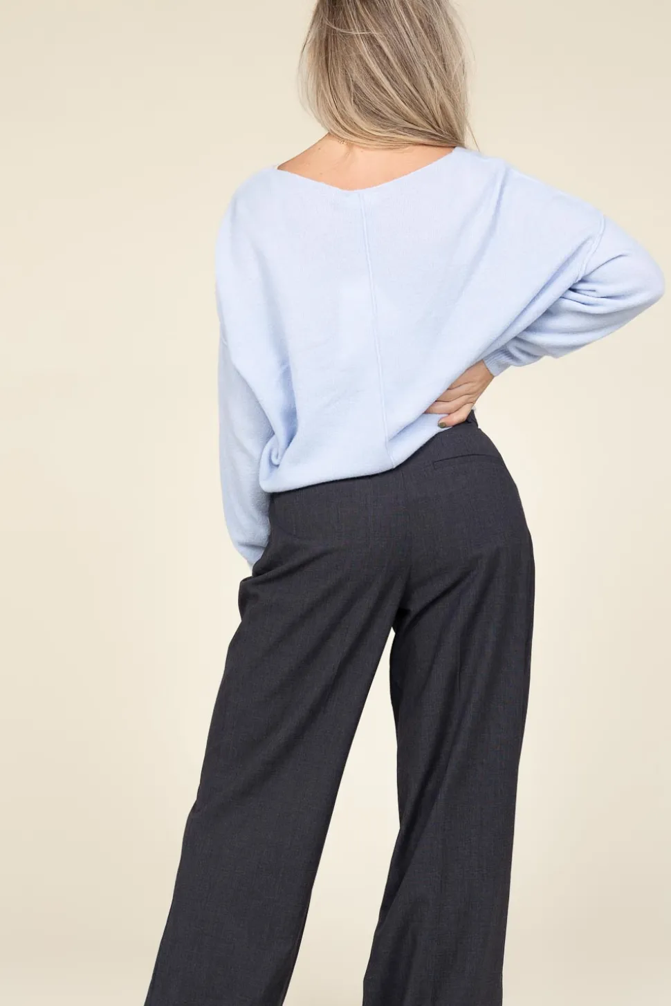 Soft Sweater Damsville | Blue... | American Vintage | Little Soho