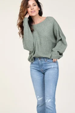 Soft Sweater Damsville | Green... | American Vintage | Little Soho