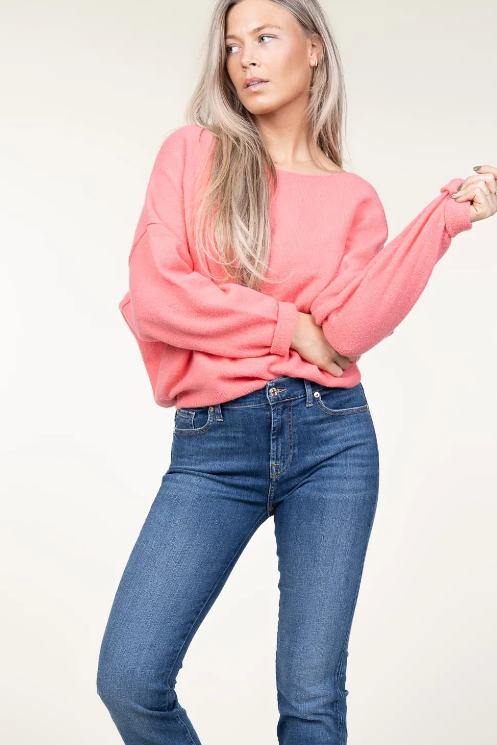 Soft Sweater Damsville | Pink... | American Vintage | Little Soho