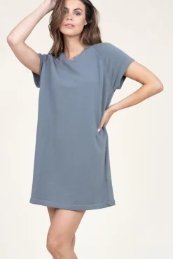 Soft Sweater Dress Hapylife | Grey... | American Vintage | Little Soho