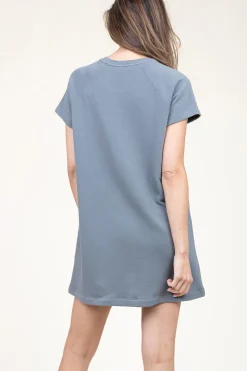Soft Sweater Dress Hapylife | Grey... | American Vintage | Little Soho