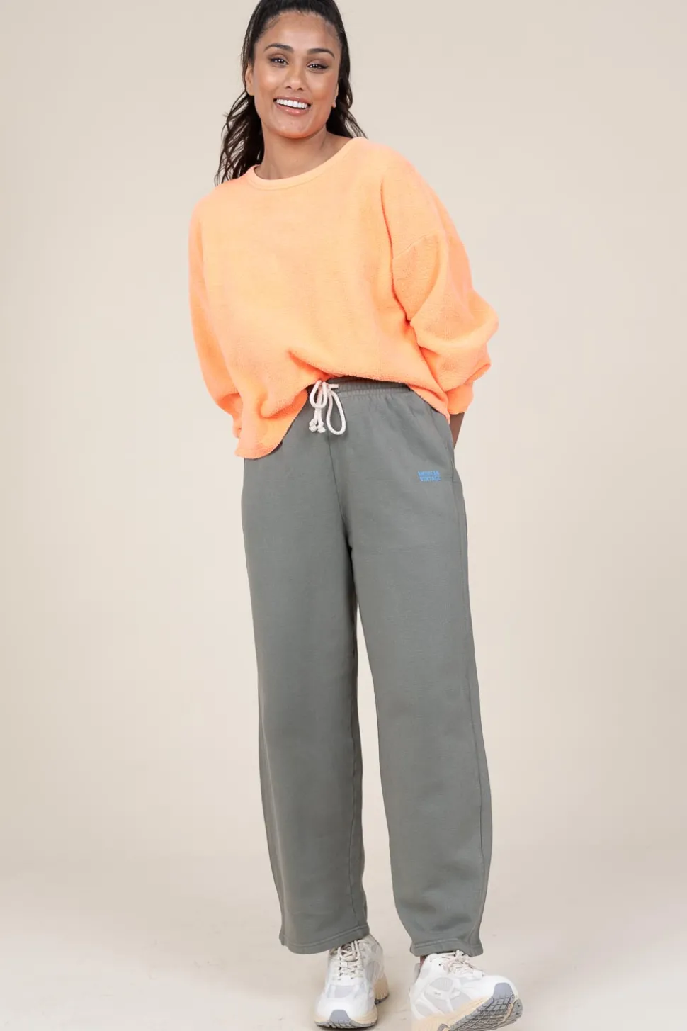 Soft Sweatpants Izubird | Green... | American Vintage | Little Soho