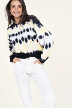 Soft Tie-Dye Sweater Tutti | Yellow... | Ba&Sh | Little Soho