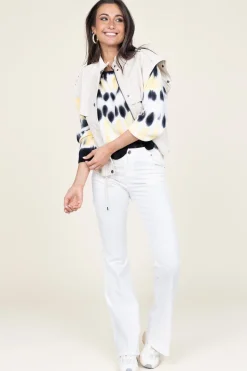 Soft Tie-Dye Sweater Tutti | Yellow... | Ba&Sh | Little Soho