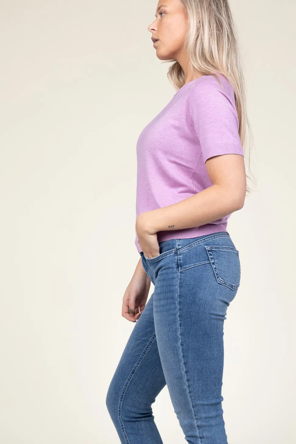 Soft Viscose Top Ella | Dusty Pink... | Cc Heart | Little Soho