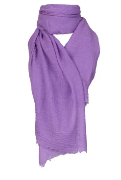 Soft Woolen Scarf Kyra | Purple... | Moment Amsterdam | Little Soho