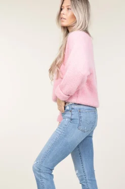 Soft Wool Mix Sweater East | Pink... | American Vintage | Little Soho