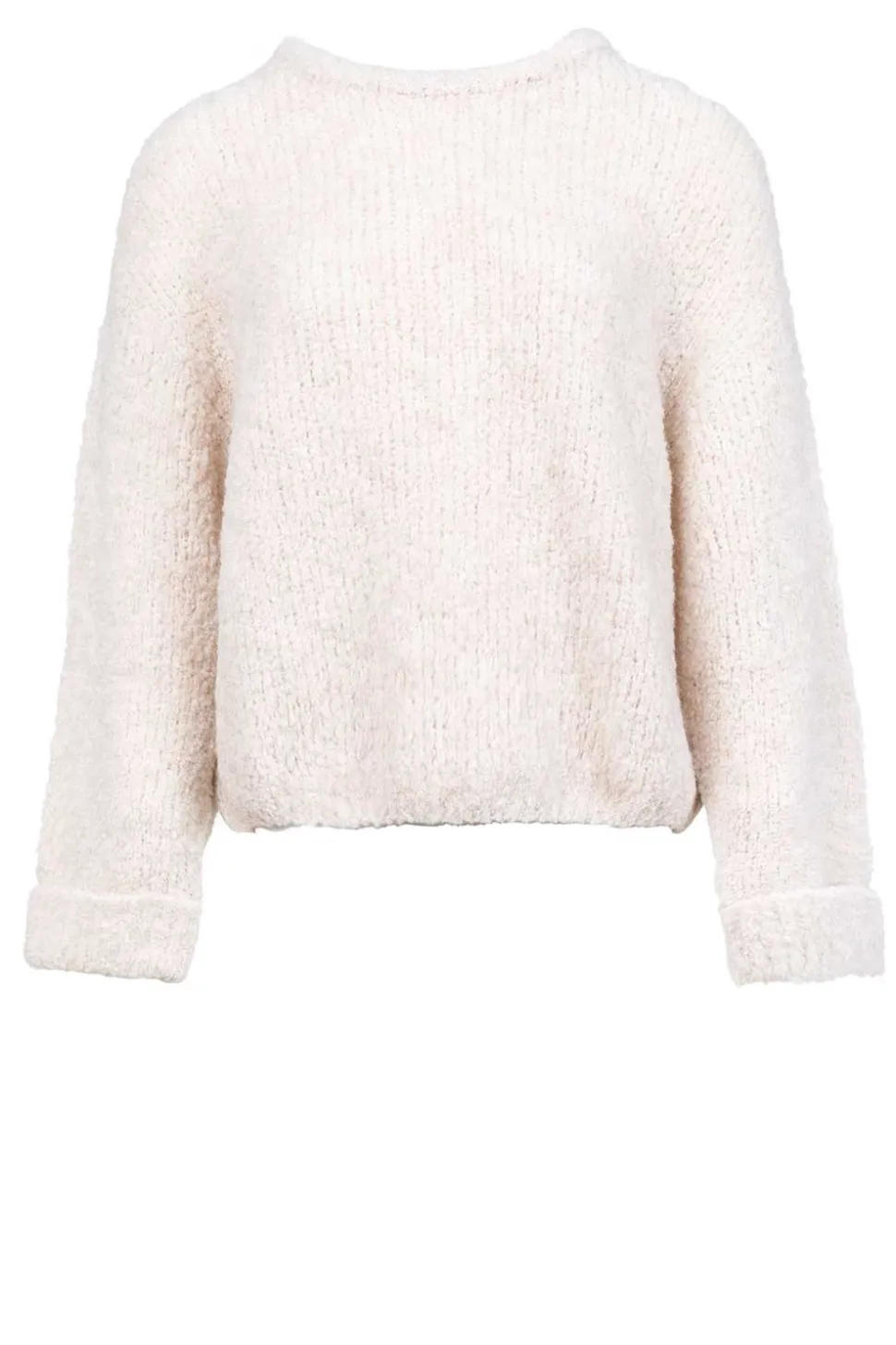 Soft Wool Mix Sweater Zolly | Beige... | American Vintage | Little Soho