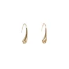 Stainless Steel Gold Plated Earrings Melt | Gold... | Bandhu | Little Soho