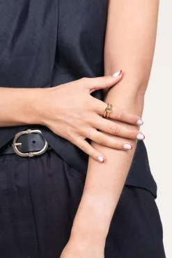 Stainless Steel Gold Plated Ring Wire | Gold... | Bandhu | Little Soho