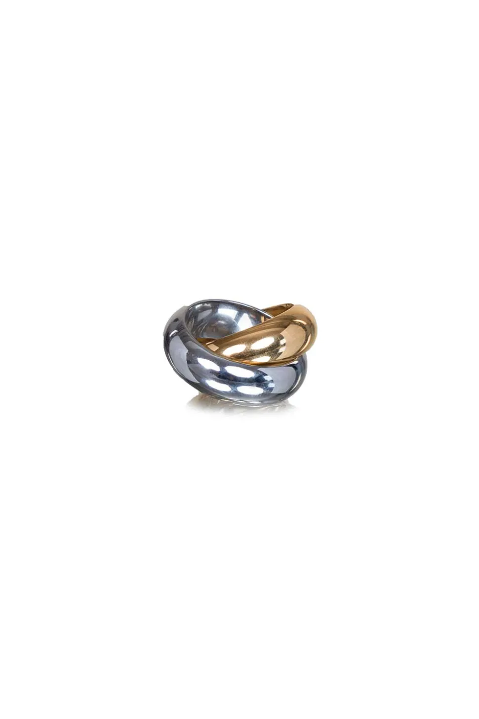 Stainless Steel Ring Better 2Gether | Gold... | Bandhu | Little Soho