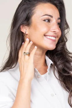 Stainless Steel Ring Better 2Gether | Gold... | Bandhu | Little Soho