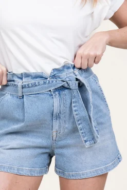 Stretch Denim Short Slater | Blue... | Dante 6 | Little Soho