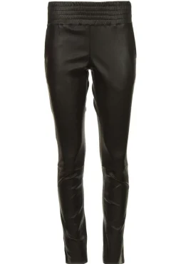 Stretch Leather Pants Colette | Black... | Ibana | Little Soho