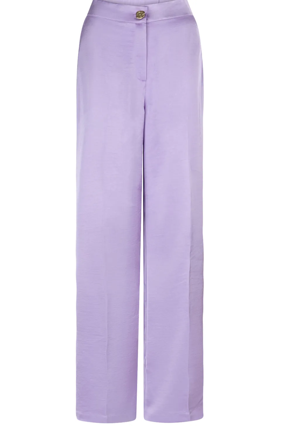 Stretch Satin Trousers Cheers | Purple... | Dante 6 | Little Soho