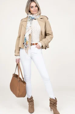 Stretch Skinny Jeans Celia | White... | Lois Jeans | Little Soho