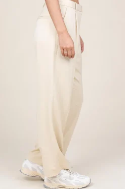 Stretch Trousers Gona | Natural... | Ba&Sh | Little Soho