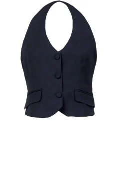 Stretch Waistcoat Good | Black... | Ba&Sh | Little Soho