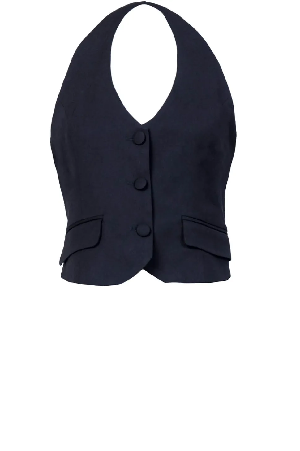Stretch Waistcoat Good | Black... | Ba&Sh | Little Soho
