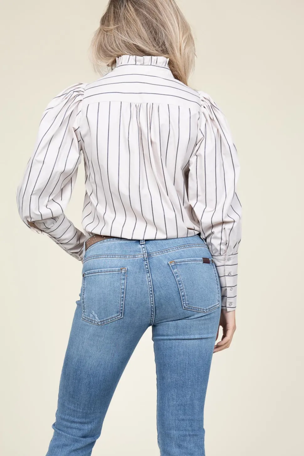 Striped Blouse Ivana | Natural... | Co'Couture | Little Soho