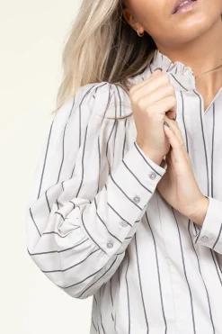 Striped Blouse Ivana | Natural... | Co'Couture | Little Soho