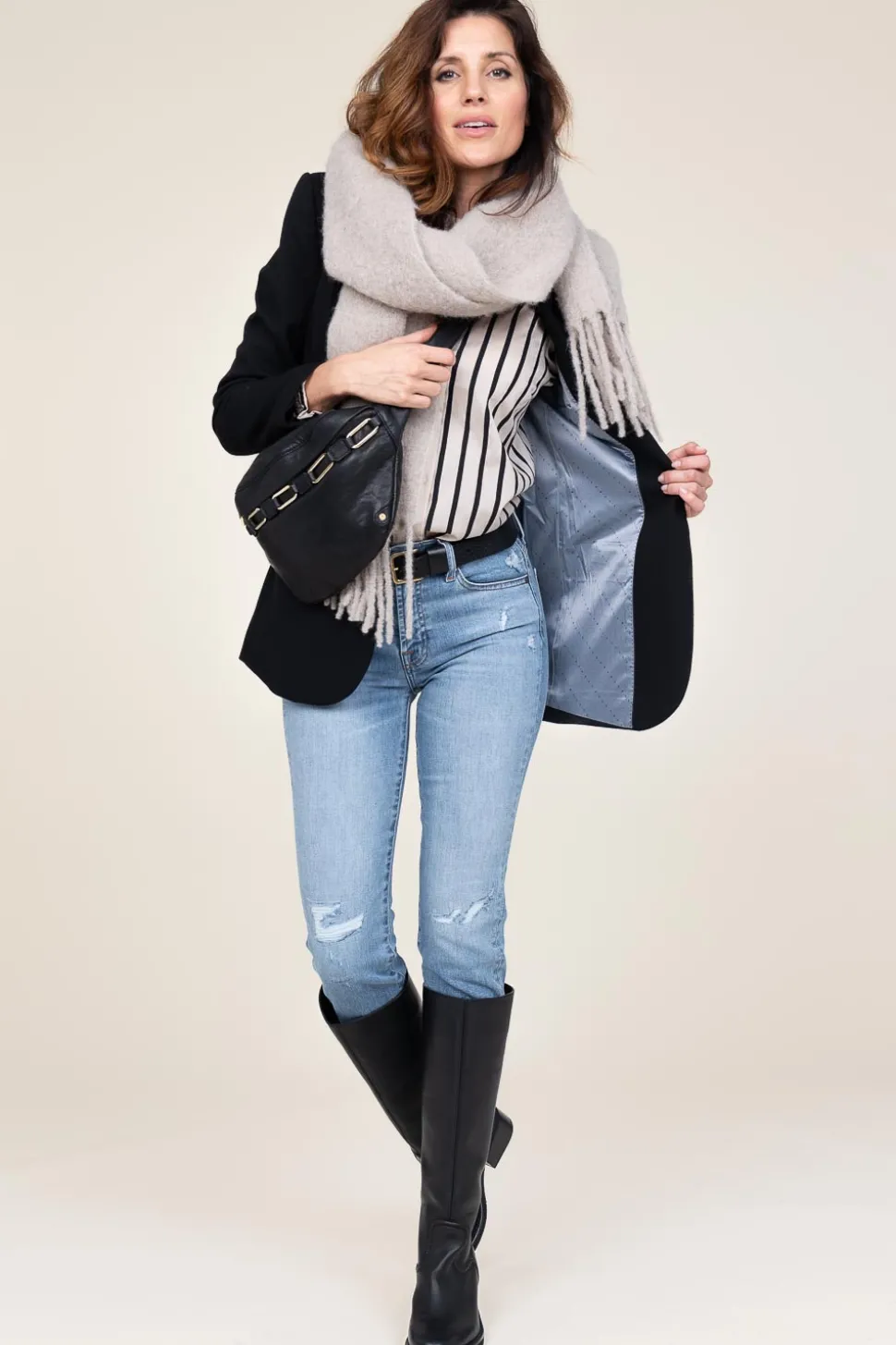 Striped Blouse Sadie | Natural... | Co'Couture | Little Soho