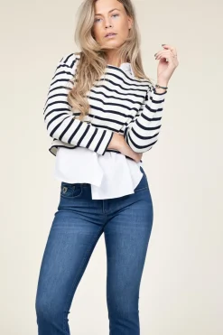 Striped Sweater Classic | Natural... | Co'Couture | Little Soho