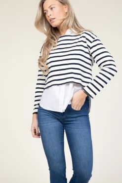 Striped Sweater Classic | Natural... | Co'Couture | Little Soho