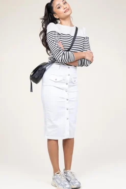 Striped Top Palki | Natural... | Ba&Sh | Little Soho