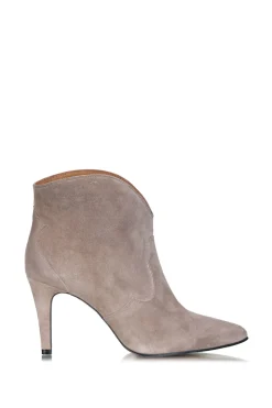 Suede Ankle Boots Soraya | Beige... | Toral | Little Soho