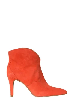 Suede Ankle Boots Soraya | Orange... | Toral | Little Soho