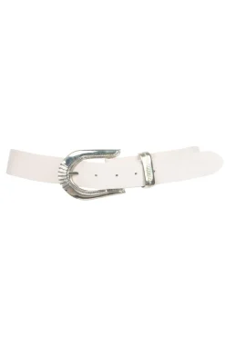 Suede Detailed Buckle Closure Janis | Natural... | Magali Pascal | Little Soho