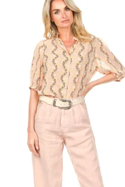 Suede Detailed Buckle Closure Janis | Natural... | Magali Pascal | Little Soho