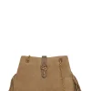 Suede Fringe Bag Cleo Large | Green... | Vanessa Bruno | Little Soho