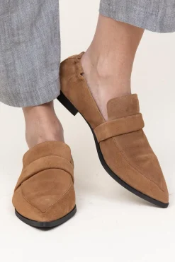 Suede Loafers Demi | Camel... | Ivylee Copenhagen | Little Soho