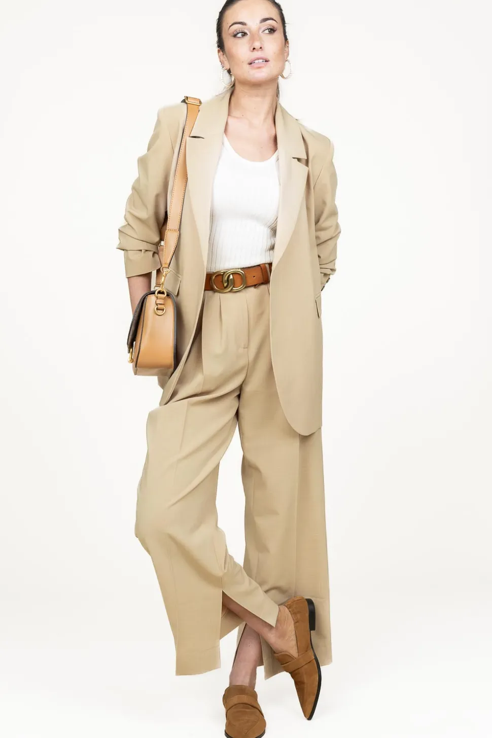 Suede Loafers Demi | Camel... | Ivylee Copenhagen | Little Soho