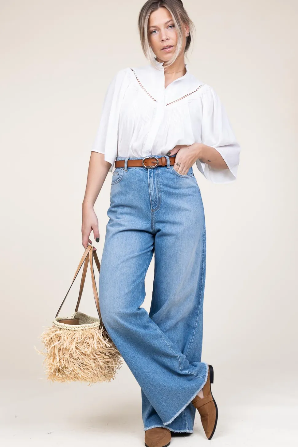 Suede Loafers Demi | Camel... | Ivylee Copenhagen | Little Soho