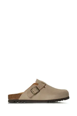 Suede Sandals Fae | Beige... | Scholl | Little Soho