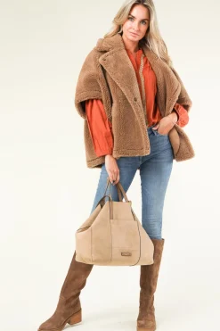 Suede Shopper Superlight | Natural... | Gianni Chiarini | Little Soho