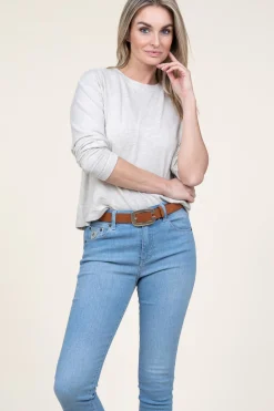 Super Soft Sweater Heather | Grey... | American Vintage | Little Soho