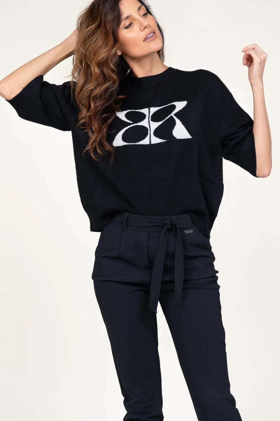 Super Soft Sweater Isidre | Black... | Studio Ar | Little Soho