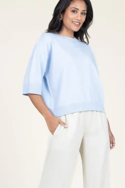 Super Soft Sweater Isidre | Blue... | Studio Ar | Little Soho