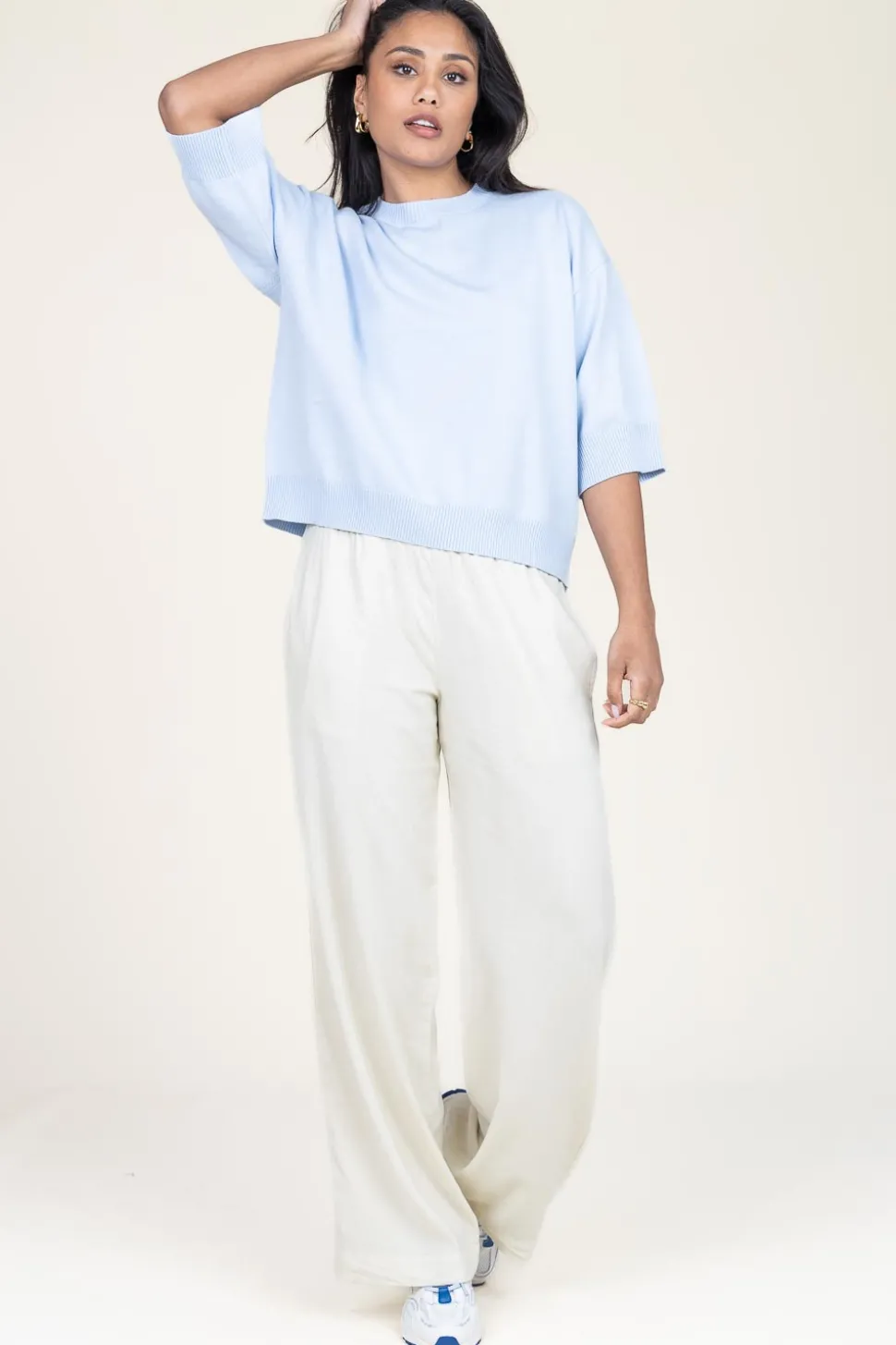 Super Soft Sweater Isidre | Blue... | Studio Ar | Little Soho