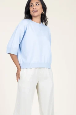 Super Soft Sweater Isidre | Blue... | Studio Ar | Little Soho