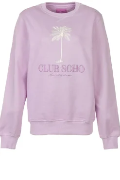 Sweater Under The Palms | Lilac... | Club Soho | Little Soho