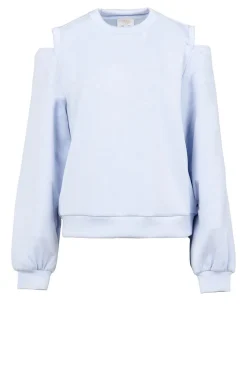 Sweater With Cut-Outs Gioya | Blue... | Aaiko | Little Soho