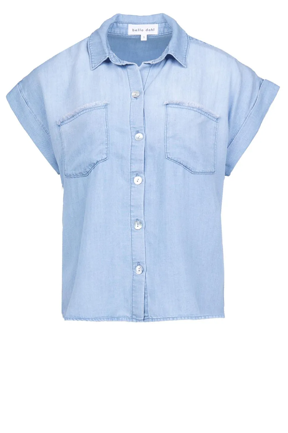 Tencel Blouse Lilly | Blue... | Bella Dahl | Little Soho