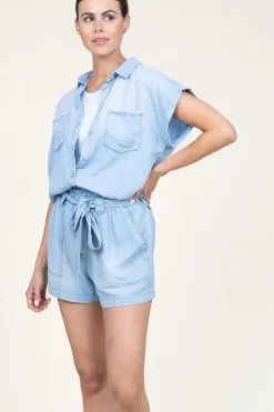 Tencel Blouse Lilly | Blue... | Bella Dahl | Little Soho